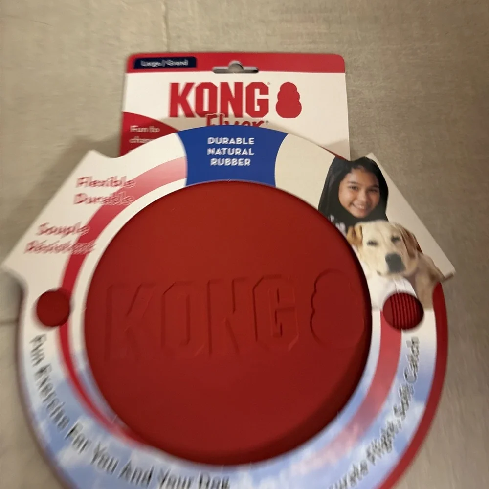 New KONG 26299 Flexible Flyer Frisbee LARGE 9